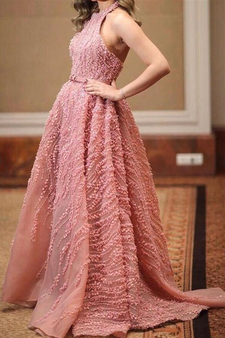 LONG - HALTER CUT - PRINCESS CUT
